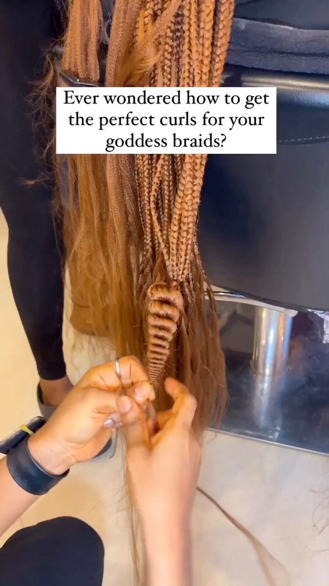 How to rope curls your braids 😍trending curls tutorial .it takes zero $ to follow,follow for more tutorials 🦋 #knotlessbraids #explorepage #fyp #boxbraids #curlybraids #curls #viralvideo | Francine Rosey | Francine Rosey · Original audio How To Curl The Ends Of My Braids, Goddess Braids Without Curly Ends, Braids With Ends Out, Twist Braids Hairstyles Curly Ends, Curly Braid Ends, Goddess Braids With Curled Ends, Braids For Black Hair Curly Ends, Curls For Goddess Braids, Box Braids Curled At The End