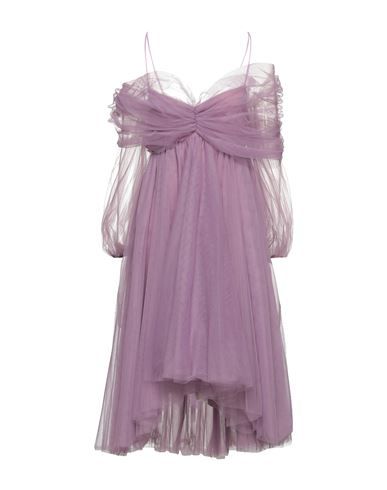 Tulle Draped detailing Frills Deep neckline Long sleeves Partially lined interior No pockets Solid color Purple Tulle Dress, Purple Hoco, Collage Cutouts, Violet Dress, Purple Tulle, Dress With Jacket, Womens Short Dress, Violet Dresses, Tour Outfits