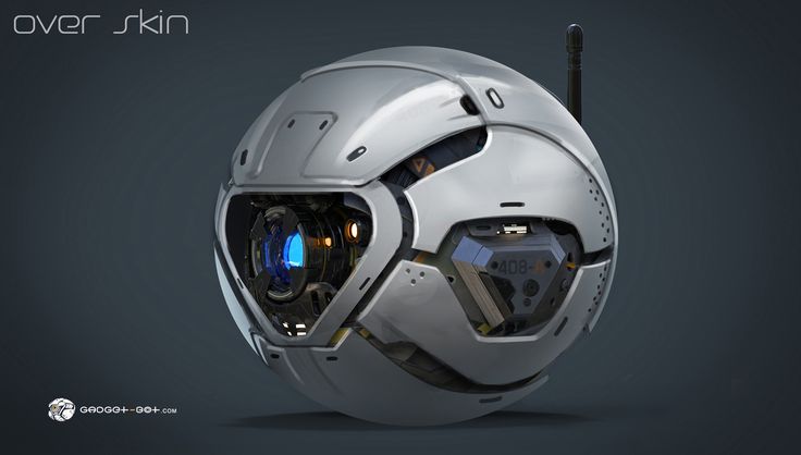 the futuristic helmet is designed to look like an egg