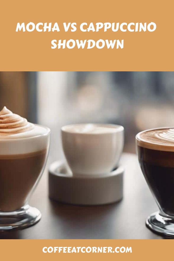 mocha vs cappuccino showdown