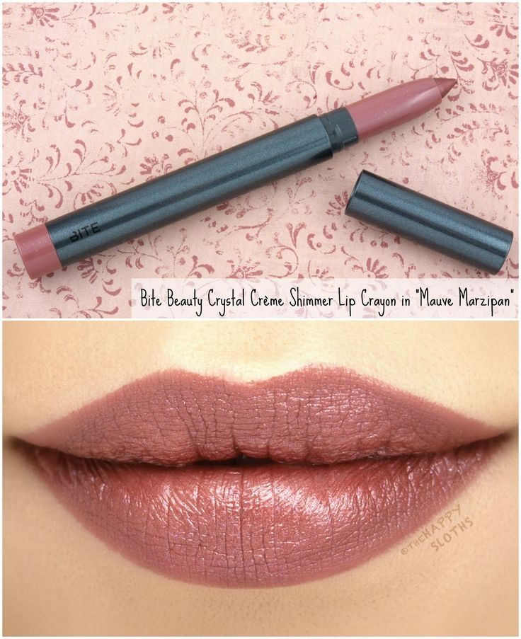 Bite Beauty Bite Beauty | Crystal Crème Shimmer Lip Crayon in “Mauve Marzipan�”: Review and Swatches The post Bite Beauty appeared first on Makeup Trends On World. Revlon Colorstay Lipstick, Colorstay Lipstick, Neutral Lip, Neutral Lip Color, Becca Highlighter, Mauve Lips, Hacks Makeup, Natural Hair Mask, Painted Faces