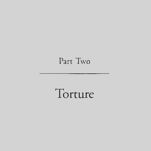 the title for part two of the novel, tortue by paul two