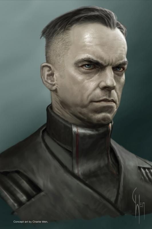 a drawing of a man in a star trek uniform