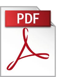 a red and white paper with the letter a underneath it that reads,'pdf '