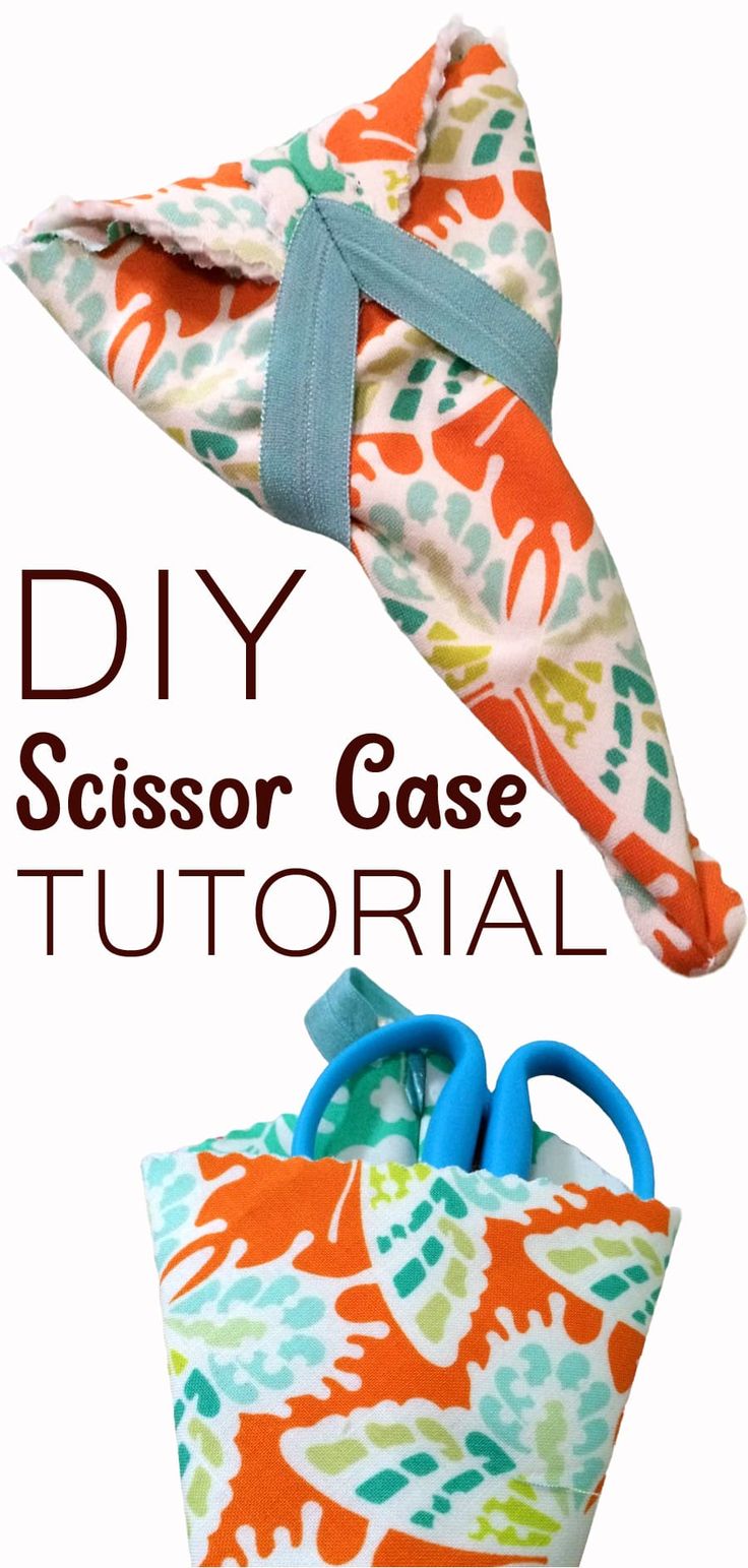 Scissor Case DIY TUTORIAL Scissors Storage Ideas, Scissor Keeper Pattern Free, Diy Scissor Holder, Sewing Scissors Case, Diy Scissor Case, Scissor Fobs Tutorial How To Make, Scissor Case Tutorial, Largesse Ideas, Scissor Case Pattern