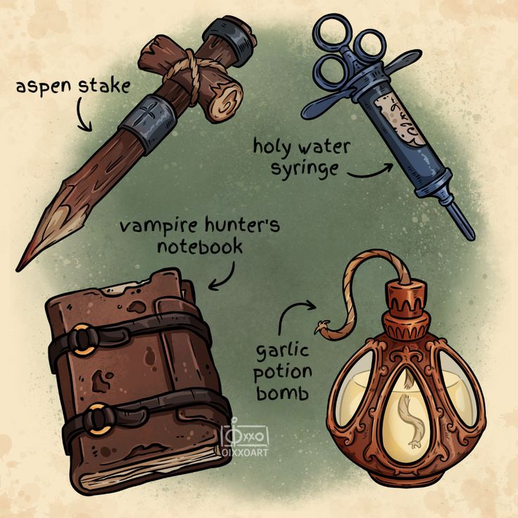 an image of different types of items that are labeled