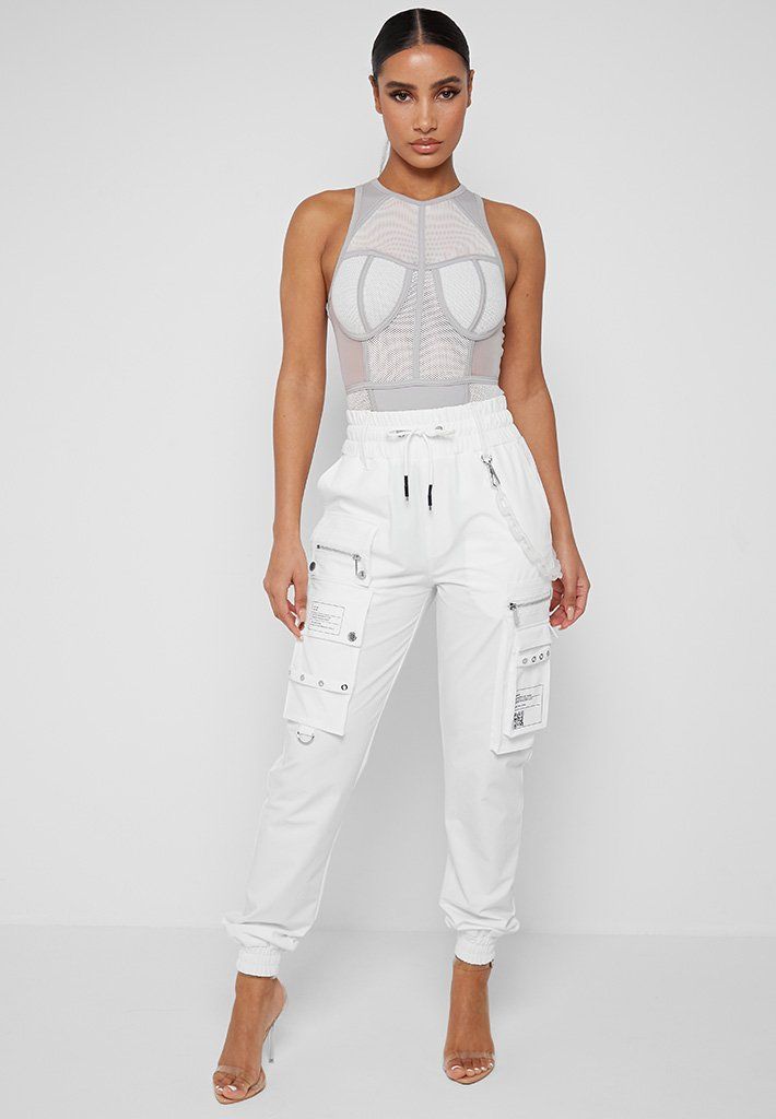 Women's Cargo Pants, Fit Cargo Pants, White Cargo Pants, Cargo Pants Outfit, Women Cargos, Urban Wear, Cargo Pants Women, White Pants, Press Studs