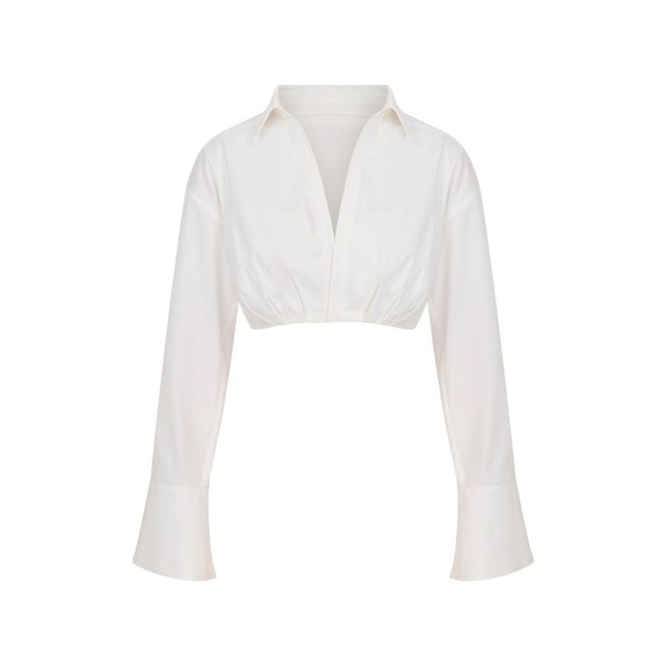 A must have piece. Loose-fit white crop shirt that tapers at the waist area. %100 cotton White Loose Shirt, White Crop Shirt, Aurora Shirt, White Long Sleeve Spliced T-shirt, White Stretch Cropped T-shirt, White V-neck T-shirt With Button Closure, White Moisture-wicking Long Sleeve T-shirt, White 3/4 Sleeve Top With Button Closure, Shirt Blouses Women's