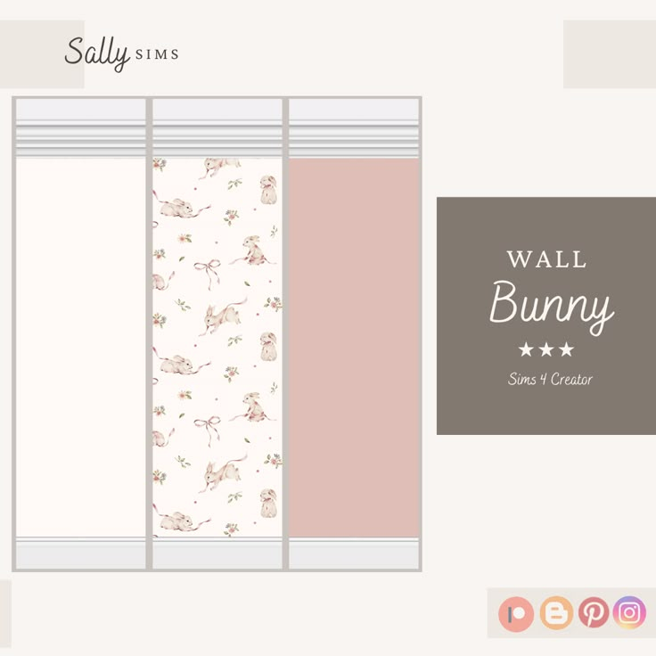 the wallpaper is pink and white with flowers on it, along with an image of a