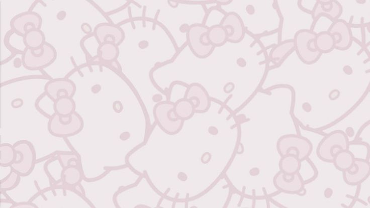 an image of hello kitty wallpaper in pink