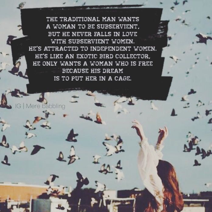 a woman reaching up into the air with birds flying around her and a quote above it