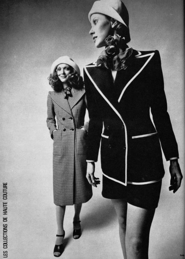 1971 1970s Icons, Saint Laurent Couture, Yves Saint Laurent Couture, Jean Shrimpton, Fashion Decades, 1970's Fashion, Fashion 1970s, Fashion Reference, 60s 70s Fashion