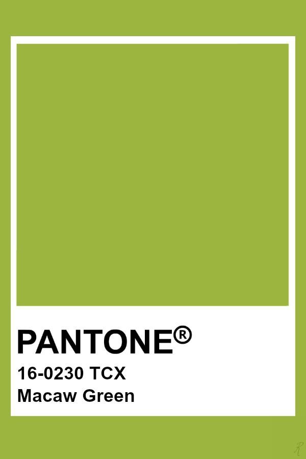 the pantone green color is shown in this image