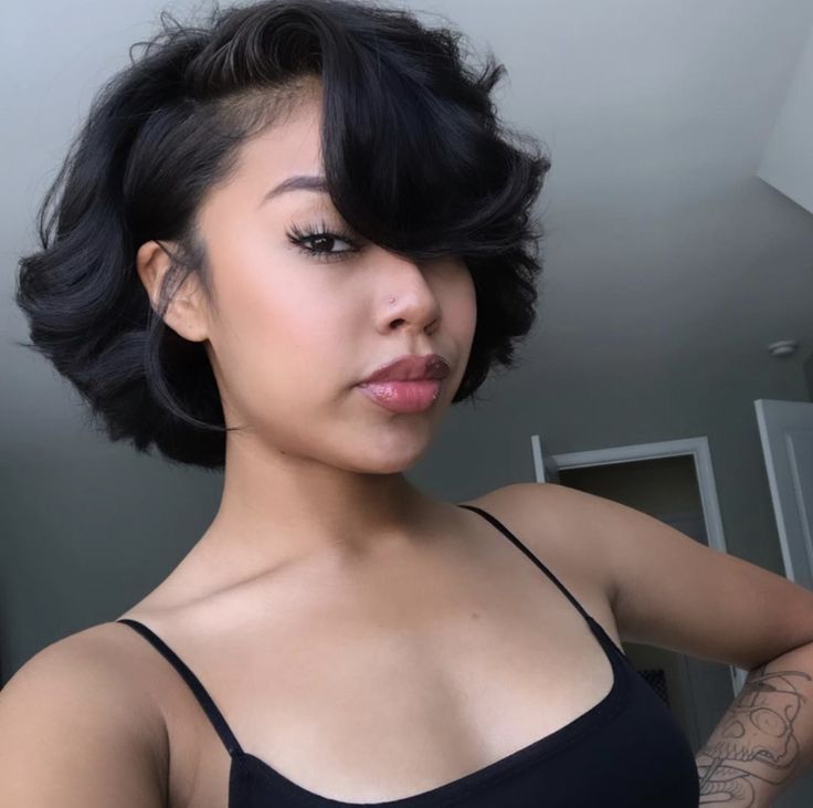 Natural Hair Bob, Pressed Natural Hair, Short Black Hair, Silk Press Natural Hair, Natural Hair Short Cuts, Short Hair Black, Short Hair Pixie Cuts, Short Sassy Hair, Sassy Hair