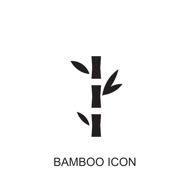 the bamboo icon is black and white