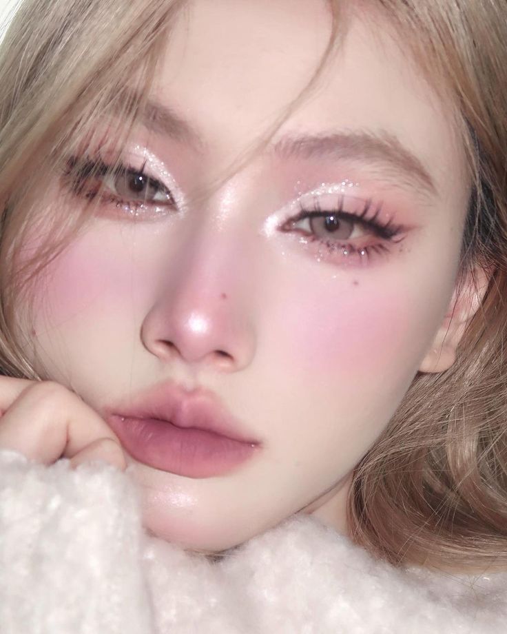 Ball Outfits, Kpop Makeup, Asian Makeup Tutorials, Angel Makeup, Pink Eye Makeup, Cute Eye Makeup, Doll Eye Makeup, Korean Eye Makeup, Fest Outfits