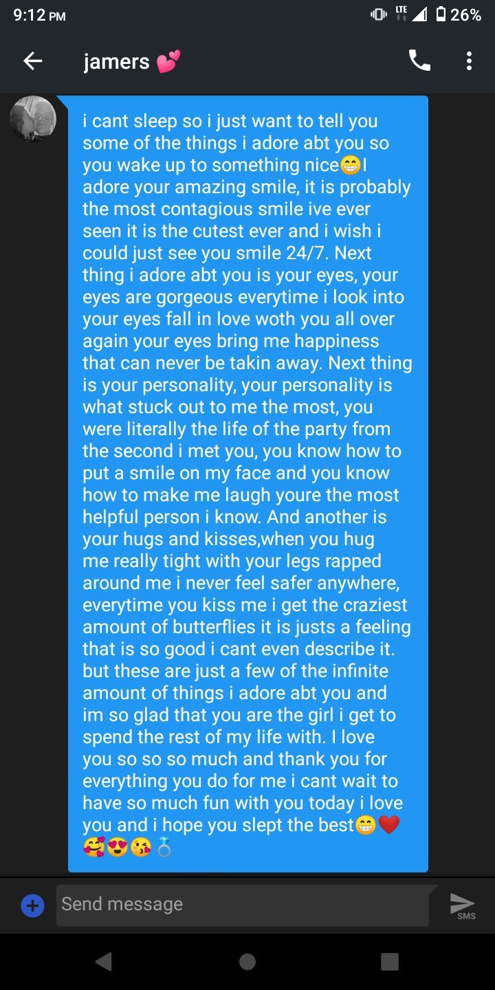 a text message with the words i can't keep you from being in love