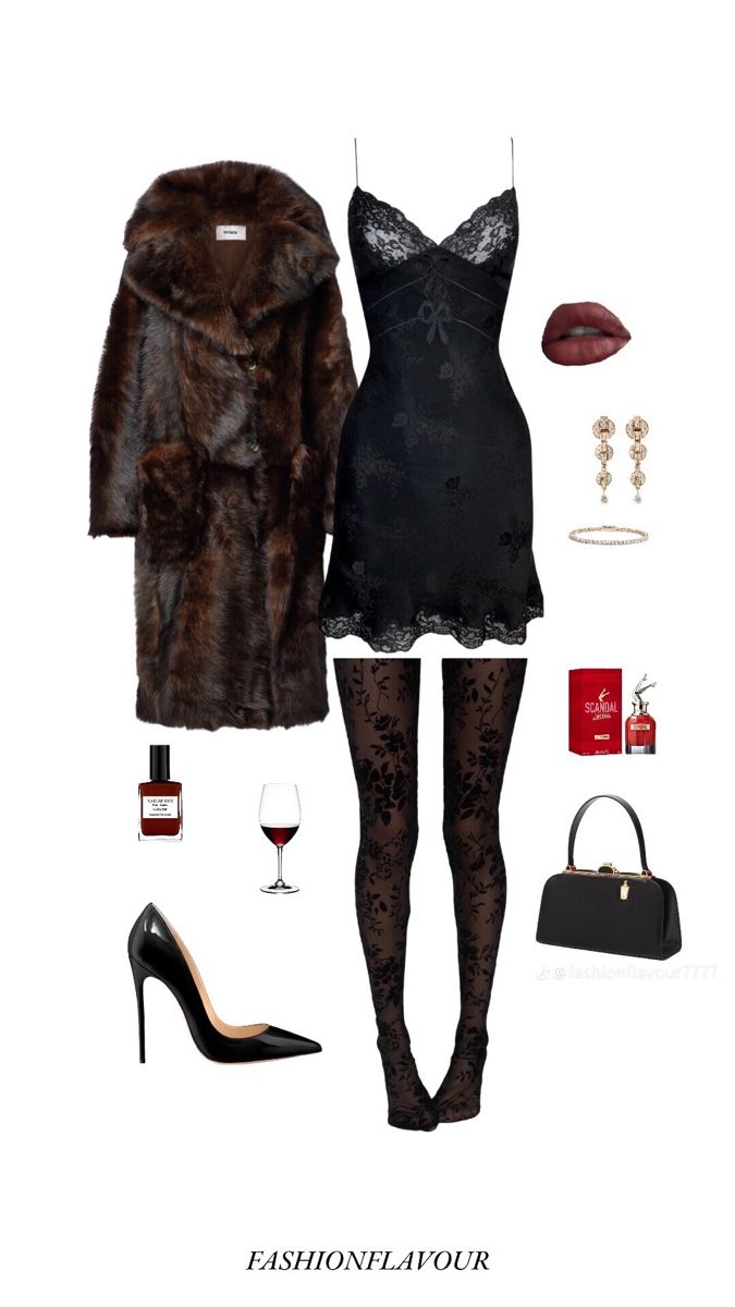 Bombshell Style Outfits, Russian Mob Wife Outfit, Mob Wife Dress, Mafia Aesthetics Women Clothes, Femme Fatale Outfit Classy, Mafia Wife Aesthetic Outfits, Mafia Wife Outfit, Mafia Outfits Female, Female Fatale Outfit