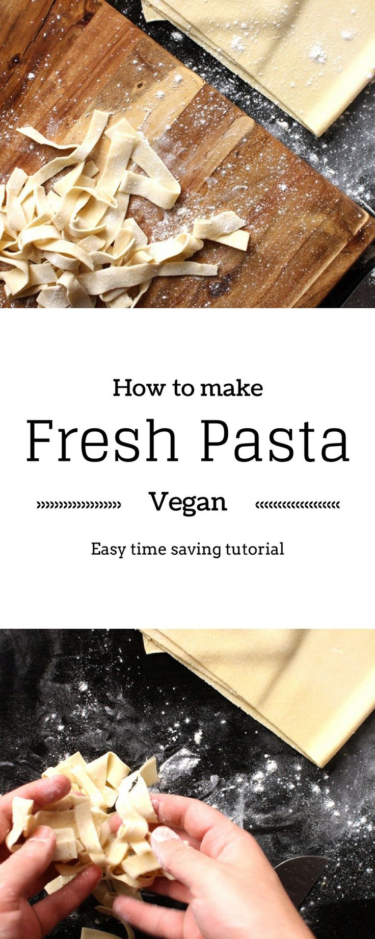 how to make fresh pasta vegan