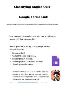 the google forms link is displayed in this screenshote page, which contains information about what to do and how to use it