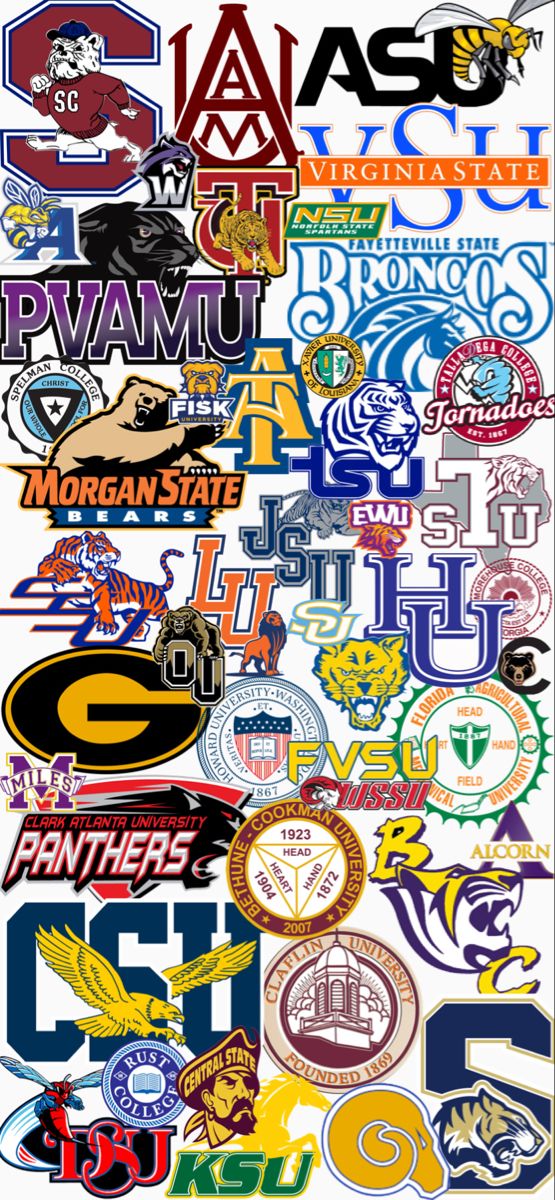 an image of many different sports logos