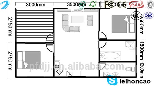 the floor plan for a small apartment