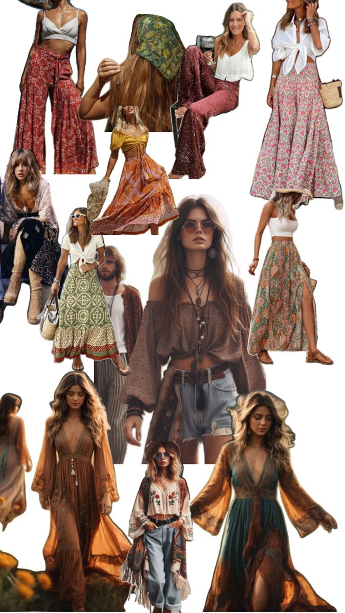 60s Bohemian Fashion, Age Of Aquarius Outfit, Fleetwood Mac Concert Outfit Ideas, The Bohemian Archetype Aesthetic, 70s Hippy Fashion, Rich Hippie Aesthetic, Hippie Elegante Boho Style, Bohemian Outfits Women, Winter Hippie Outfits Boho