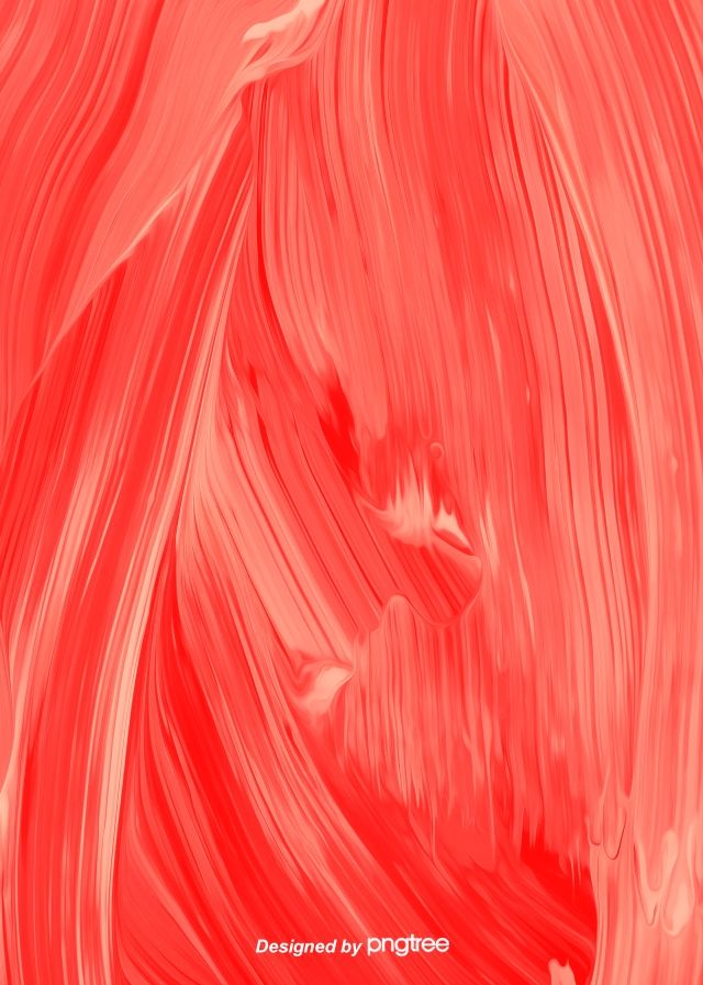 an abstract painting with red and pink colors