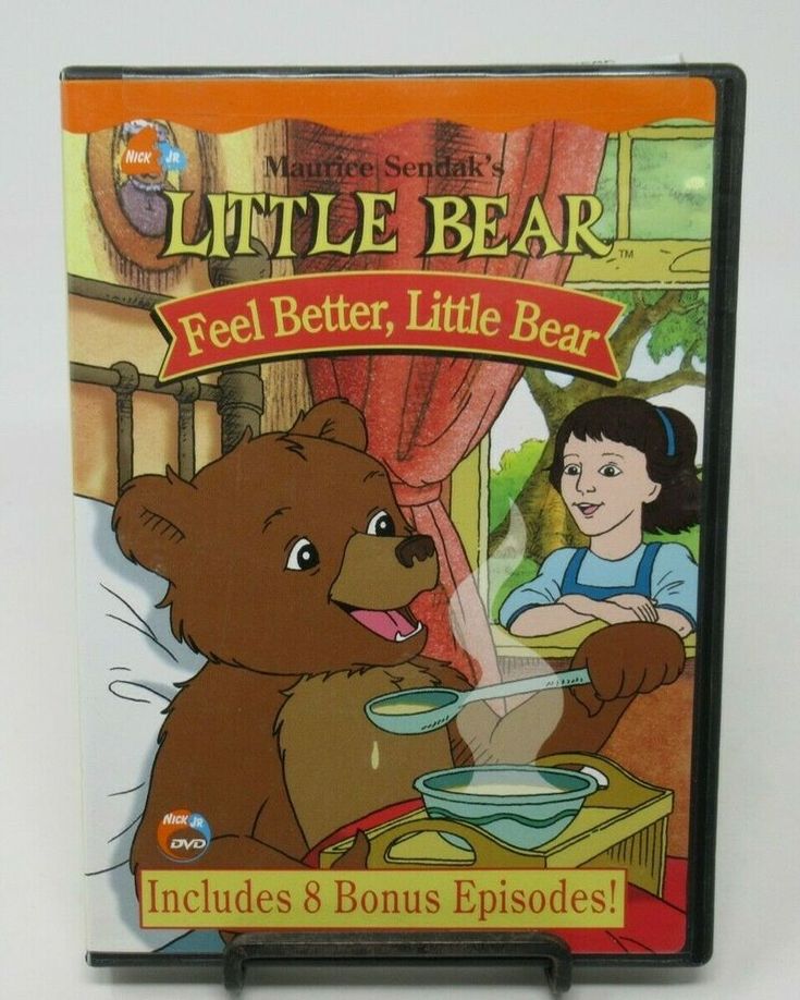 LITTLE BEAR: FEEL BETTER, LITTLE BEAR ANIMATED DVD, NICK JR. 12 ...