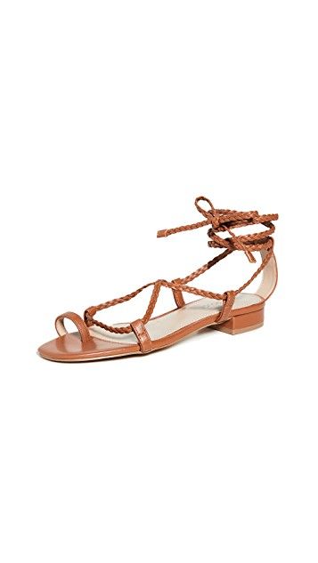 Villa Rouge Maclaran Wrap Sandals | Halloween Costume Puns, Braided Sandals, Wrap Sandals, Cupcakes And Cashmere, Fashion Stores, Stylish Sandals, Braided Strap, Lace Up Sandals, Funny Halloween