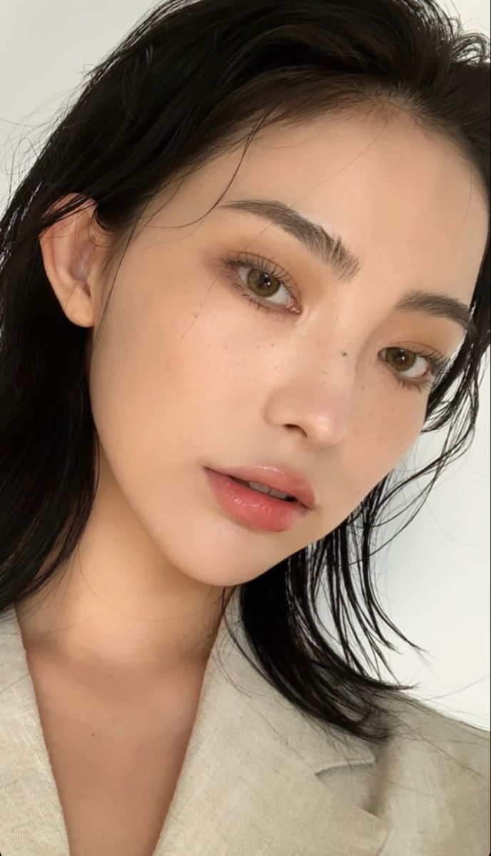 Makeup Ala Korea, Makeup Asia, Makeup Ulzzang, Bentuk Alis, Asian Makeup Looks, Soft Makeup Looks, Korean Eye Makeup, Ulzzang Makeup, Ethereal Makeup