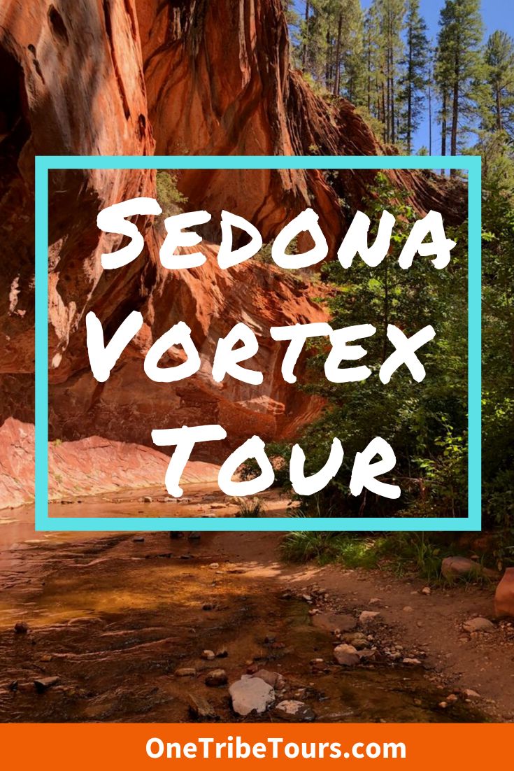 sedona vortexx tour with text overlay