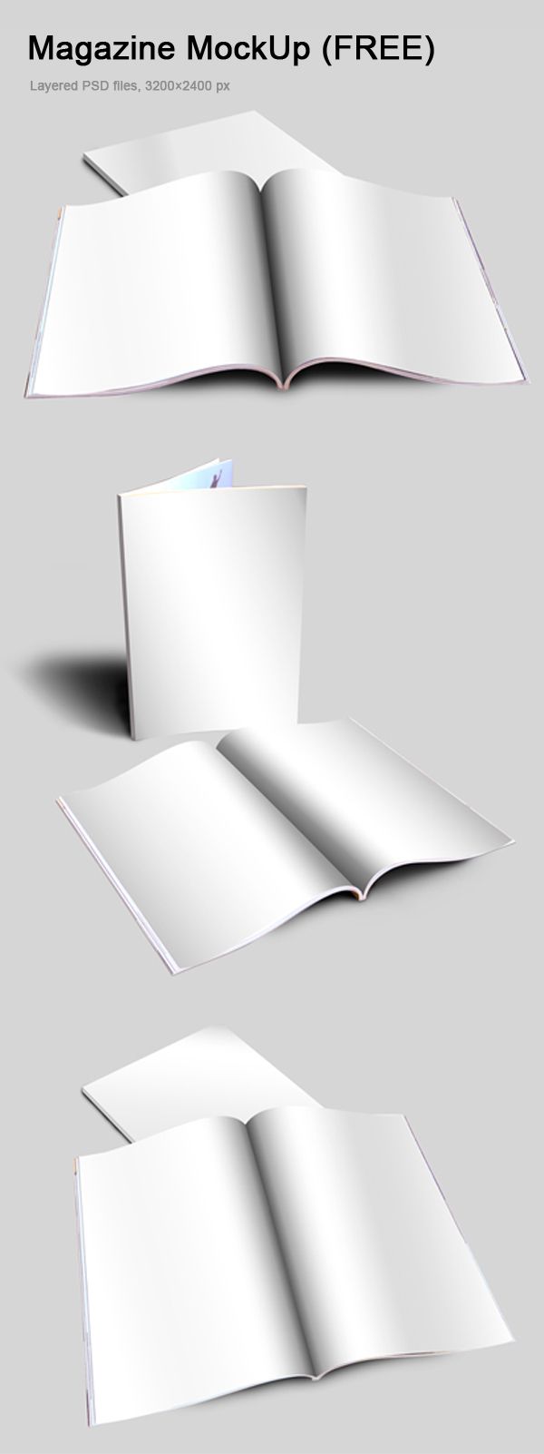 an open book with three pages on the cover and one page in the middle, is shown