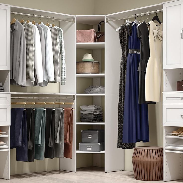 ClosetMaid 25x82 6-shelves Storage White Melamine Walk-in ...