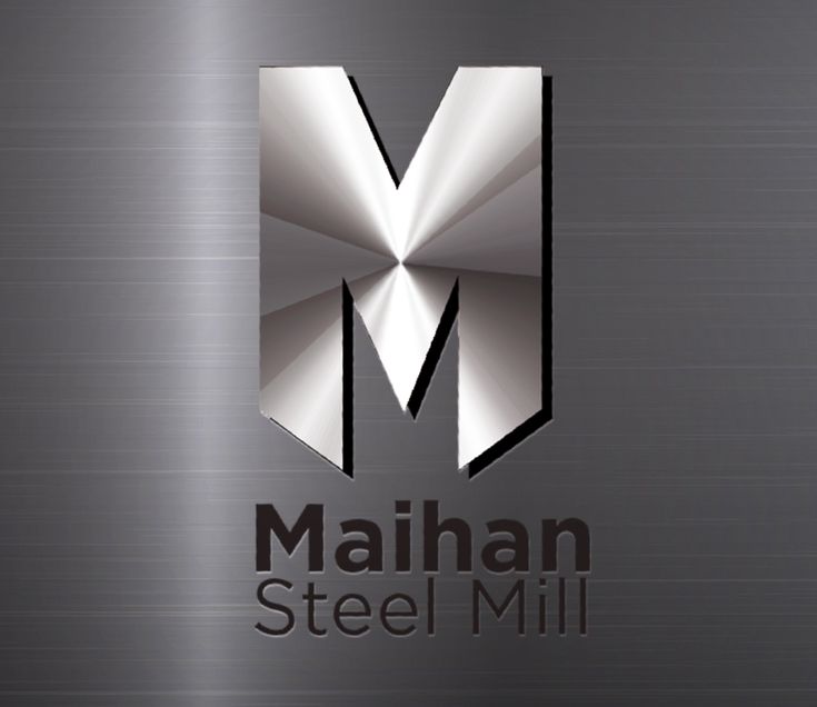 the logo for maha steel mill