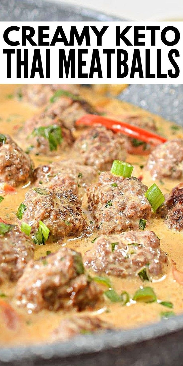 a pan filled with meatballs covered in sauce