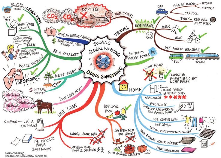 the mind map is shown with many different things in each language and numbers on it