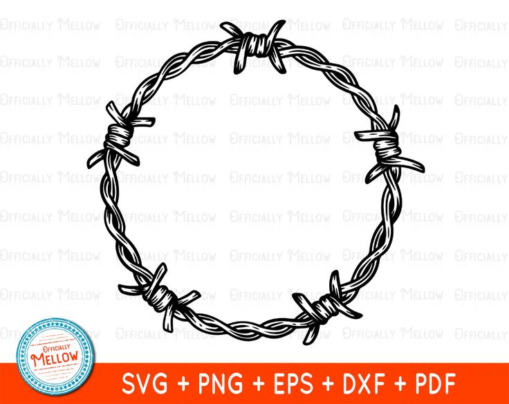 Barbed Wire Clipart Circle