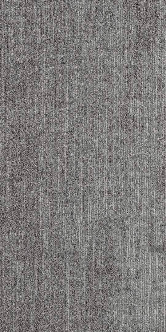 a gray carpet with vertical lines on it