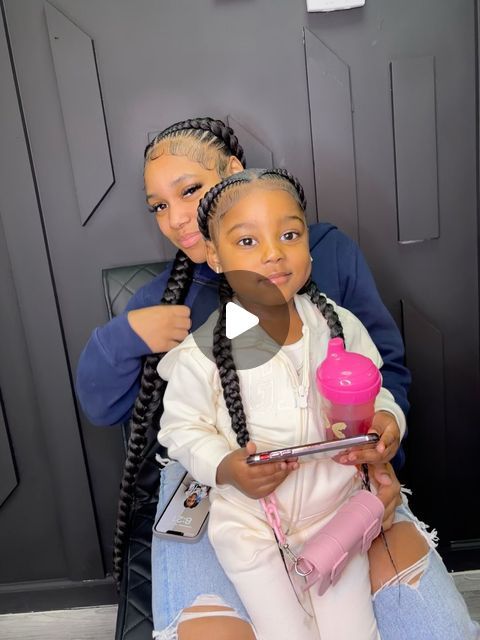 1.5M views · 406K likes | Cleveland, OH 📍 on Instagram: "Mommy & Daughter Duo So Freaking Cuteeee 😍😍😍😍🥹   January Books Are Now Opened!!    #clevelandbraider #houstonbraider #atlantabraider #stitchbraids #freestylebraids #216braids #knotlessbraids #labraider#explorepage #daytonhairstylist #daytonbraider #reels" Daughter Hairstyles, January Books, 2 Braids, Stitch Braids, Mommy Daughter, January 3, Mom Daughter, Cleveland, Hair Stylist