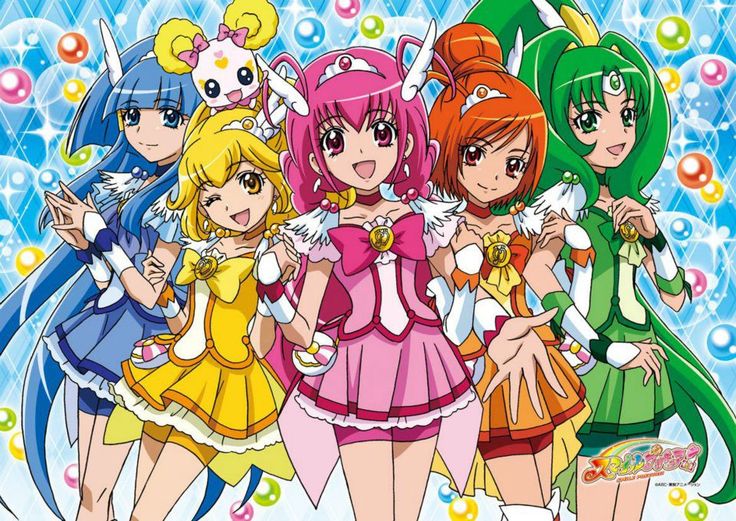 Glitter Force Precure Characters, Glitter Force Characters, Smile Precure, Anime Smile, Glitter Force, Horror Music, Magical Girl, Sailor Moon, My Little Pony