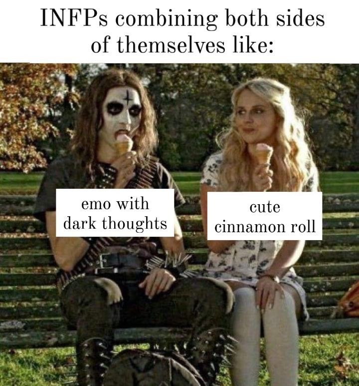 Infp Humor Memes, Types Of Infps, Infpcore Aesthetic, Mbti Personality Infp, Infp Personality Characters, Infp Personality Funny, Infp T Characters, Intp X Infp Love, Infp Aesthetic Pictures