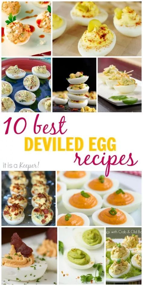 the top ten deviled egg recipes with pictures of deviled eggs and deviled eggs