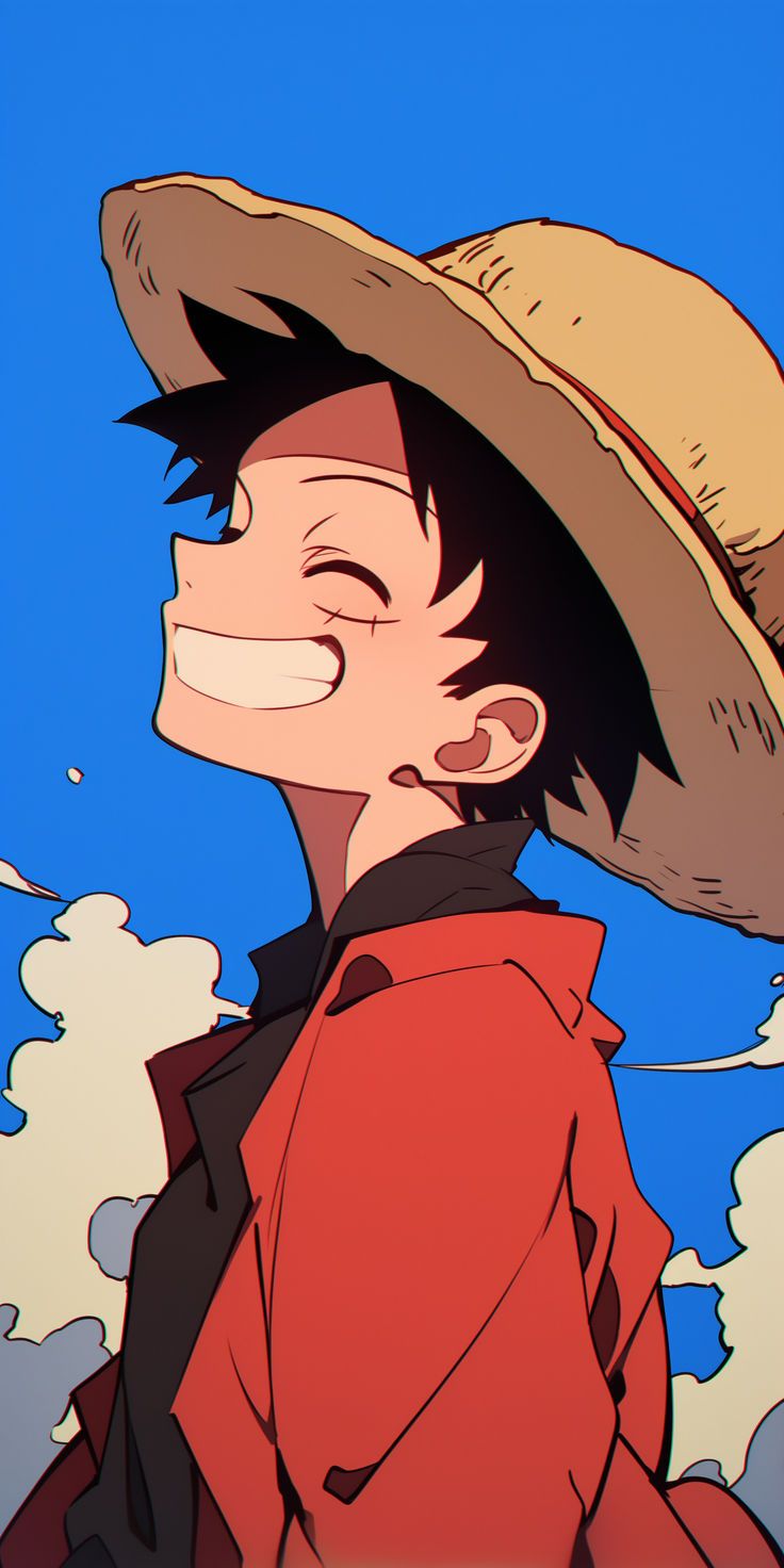 #onepiece #manga #anime #mugiwara #comic #otaku #animewallpaper #phonewallpaper #mobilewallpaper #hdwallpaper #luffy #monkeydluffy #cute #chibi To Be Continued One Piece, One Piece Art Drawing, Aesthetic Anime One Piece, Japanese Comic Art, Luffy Smiling, For Her Tattoo, Luffy Smile, One Piece Chibi, Aesthetic Anime Wallpaper