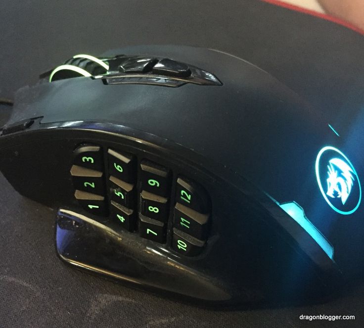 a close up of a computer mouse on a table