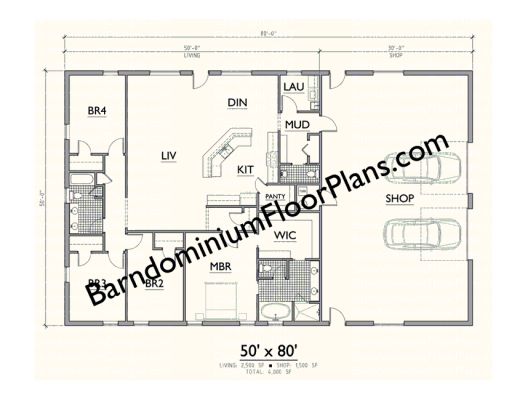 the floor plan for a two story house with an attached garage and living room area