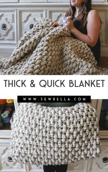 the chunky basketweave throw blanket is free crochet pattern and it's easy to make