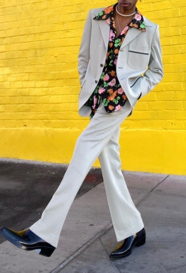 70s Disco Suit Men, 70s Inspired Suit Men, 70s Wedding Outfit Men, 70s Mens Fashion Disco Party, 70s Male Outfits Disco, 70s Male Fashion Disco, Male 70s Outfit, Disco Male Outfit, Modern 70s Outfits Men