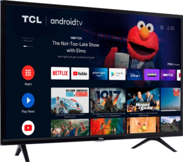 the new tcl smart tv is on display