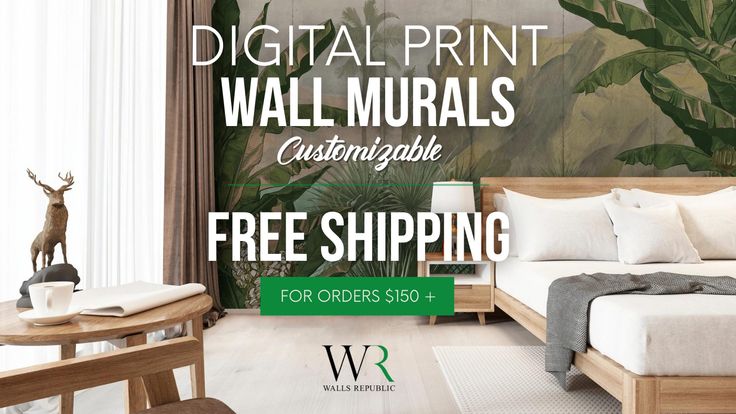 Walls Republic | Custom Wall Murals | Home Wallpaper Free Samples